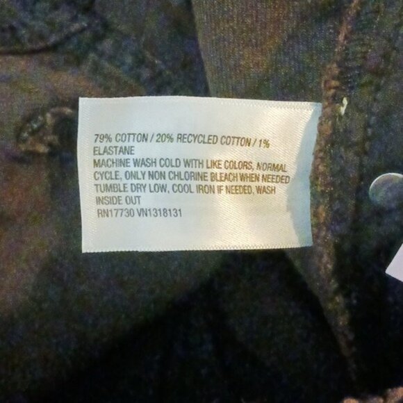 Wild Fable Skirt Brown Distressed Maxi Denim Slit Low Rise Womens Size 2 - Picture 8 of 8